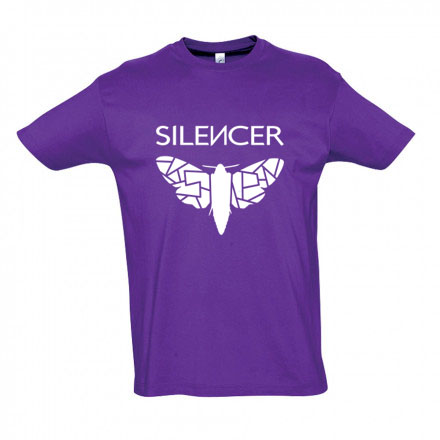 T-Shirt violet fonce